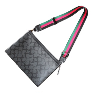 一包多用硬皮定型包印花男女款高档手抓斜挎包文件腋下单肩手拿包