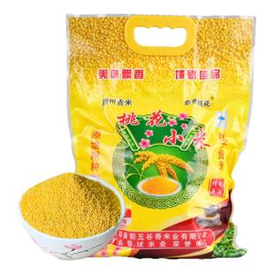 黄小米蔚县桃花农家新米香糯粘稠米脂油小黄米蔚州贡米煮粥米5斤