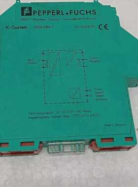 PEPPERL & FUCHS KFD2-CR4-1 / KFD2CR41 (USED TESTED CLEANED)