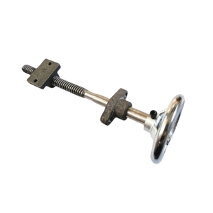 机台滑台丝杆螺母套件 手摇丝杆套装导轨调节 尖牙梯形牙丝杆手轮