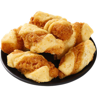 陇禾源蜂蜜油果子250g袋装西北手工油炸麻花经典甜味小吃即食