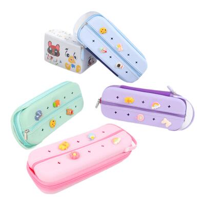 O.KILO可更换公仔硅胶笔袋文具袋