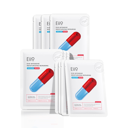 eiio奕沃修护面膜补水保湿修红舒缓敏肌修复减少泛红贴片面膜ello