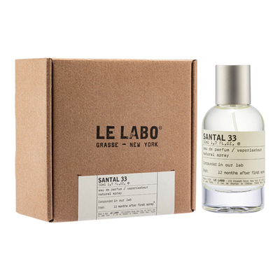 LE LABO SANTAL 33香水实验室檀木中性香水50ml持久男女士木质调