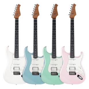 Auriga欧雷加官方旗舰店STPRO+进阶高配电吉他初学者专业男女款