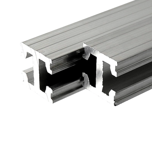 天行双槽铝条18×18 哈模铝条16×22三槽18×25 吸盘金具专用铝条