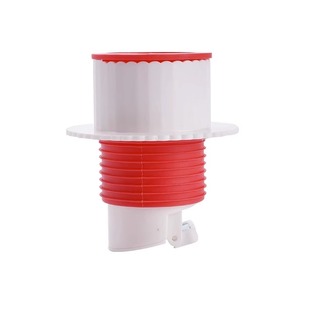 硅胶地漏防臭器75下水管防返臭神器厨房卫生间密封防溢水下水接头