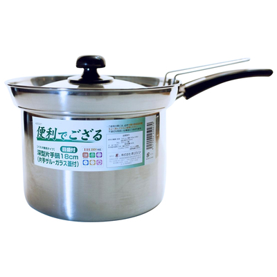 大可叔叔日本不锈钢锅通用带沥水