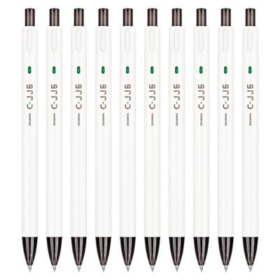 日本zebra斑马中性笔jj6按动水笔