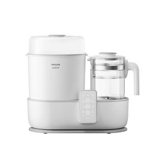 【自营】飞利浦新安怡蒸汽消毒器二合一奶瓶婴儿烘干恒温水壶温奶