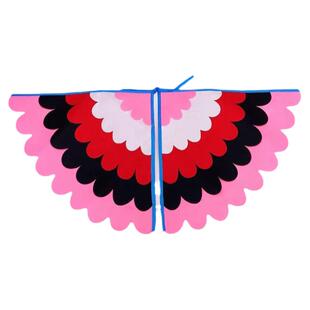 儿童节猫头鹰黄鹂动物小鸟孔雀翅膀披风装扮道具走秀表演服装包邮