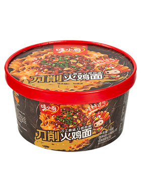 哇小厨麻酱火鸡面速食刀削面泡面
