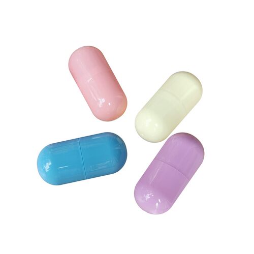 32mm胶囊壳空壳丸子盒子扭蛋壳圆柱型盒包装蛋礼品机蛋壳时间胶囊