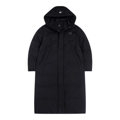 MLB官方连帽羽绒服男装女装2025冬季新款防风长款外套棉羽运动服