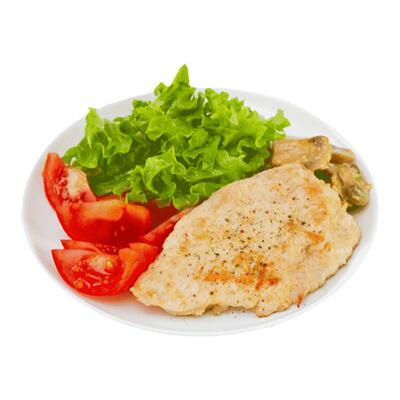 大用黑椒水煎鸡排低脂健身代餐