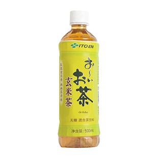 伊藤园(ITOEN)玄米茶无糖绿茶0糖0脂0卡常备茶饮料500ml*15瓶