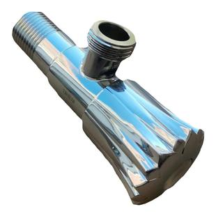 过江龙三角阀不锈钢加厚开关热水器三通阀花洒马桶角阀冷热水两用