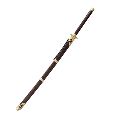 沈广隆武术练习苗刀送刀袋未开刃