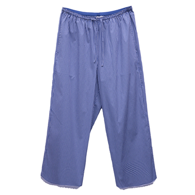 木子理想胖mm大码彩色格子睡裤