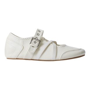 【牛皮版】真皮内增高单鞋法式晚晚风玛丽珍鞋2026新款芭蕾单鞋