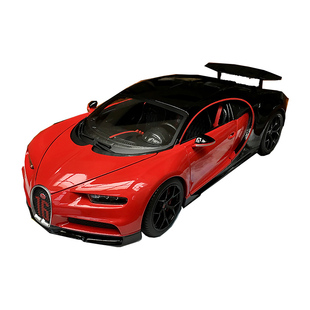 沙沙汽车模型 比美高 1:18 布加迪 chiron 破纪录版收藏摆件礼品