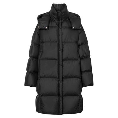 伊芙丽轻量连帽长款羽绒服伊芙丽