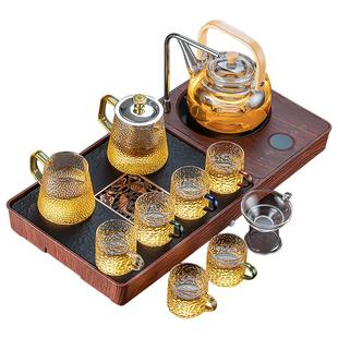 茶具茶盘一体烧水壶套装家用功夫茶壶煮茶壶一整套高端全自动茶台