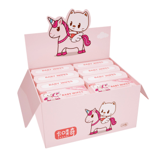 超迷你手口清洁湿纸巾独立小包装纯水配方湿巾儿童小学生便携随身