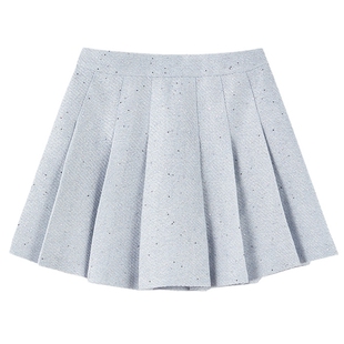 MISSCOCOON可可尼粗花呢裙子套装女2026春新款小香风蕾丝短外套