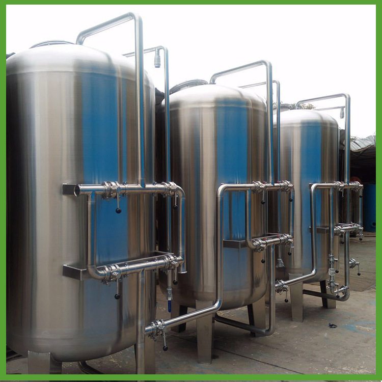 厂家机械过滤器不锈钢多介质过滤罐石英砂滤罐不锈钢活性炭罐