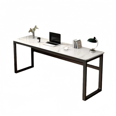 岩板电脑桌书桌家用靠墙吧台窄桌