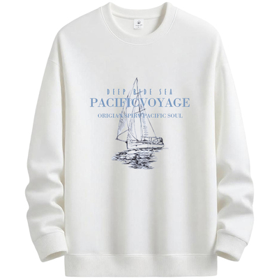 NASA品牌冬季卫衣男士宽松春秋加绒加厚男生青少年潮流长袖打底衫