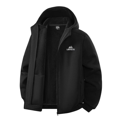 老爷车羊驼绒秋冬纯棉开衫卫衣