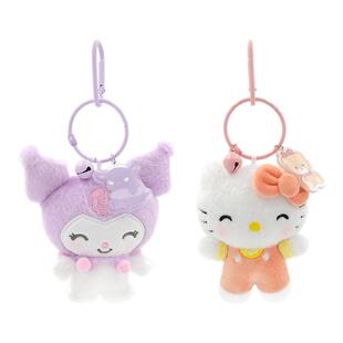 正版三丽鸥hellokitty玩偶挂件库洛米毛绒钥匙扣可爱书包小挂饰女