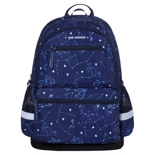 江博士护脊减负书包小学生书包男孩一二三到六年级儿童背包女生