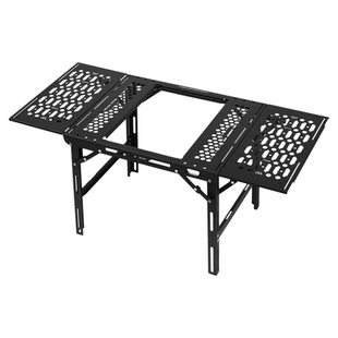 ShineTrip山趣户外igt露营桌暗翼战术露营便携多功能铝合金折叠桌
