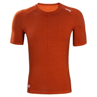 UTO悠途美利奴羊毛速干短袖夏季男款运动T恤女户外跑步徒步短袖