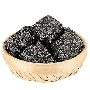 【果栗园】木糖醇黑芝麻酥黑芝麻核桃酥散装办公室零食休闲食品