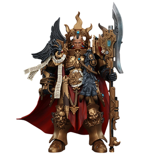 JOYTOY暗源战锤荷鲁斯之乱禁军军团元帅康斯坦丁瓦尔多可动手办