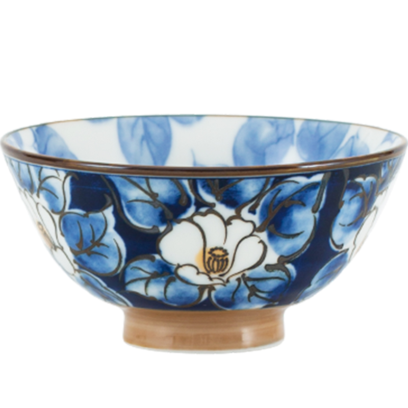 陶趣居千代源彩古窑碗陶瓷碗单个小碗日本进口套碗套装家用吃饭碗