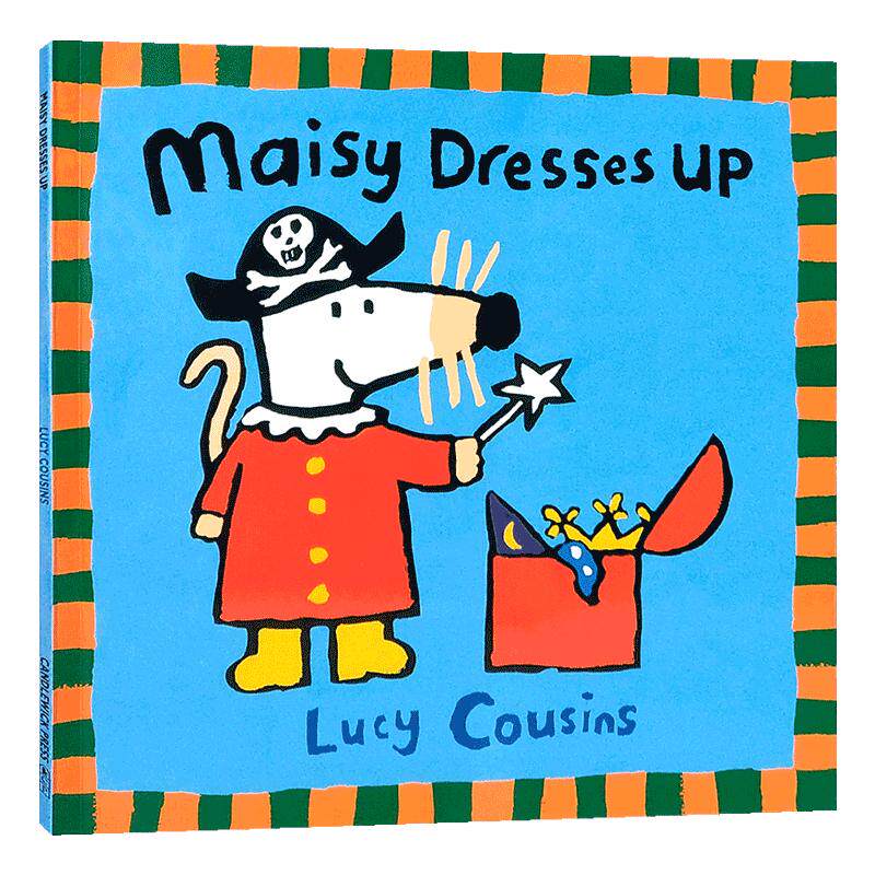 【送音频】英文原版绘本小鼠波波Maisy Dresses Up 参加化装舞会廖彩杏书单纽约时报3-6岁儿童晚安故事图画书早教启蒙阅读书籍