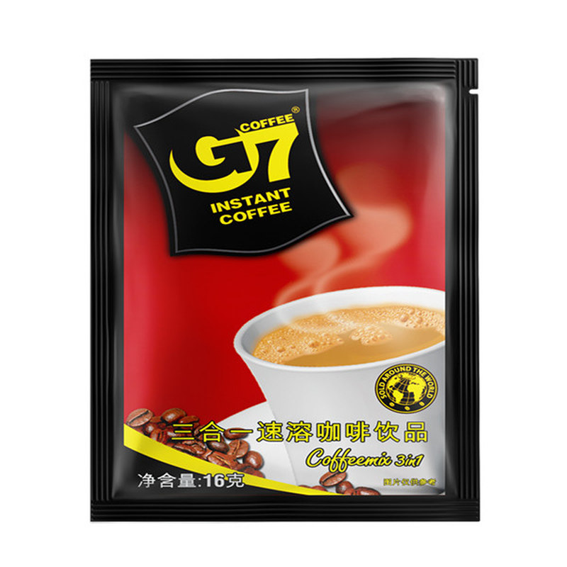 越南特产中原g7三合一速溶咖啡粉