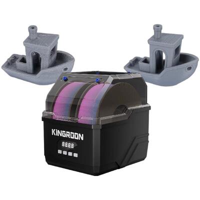 启庞3D打印耗材双卷耗材干燥机