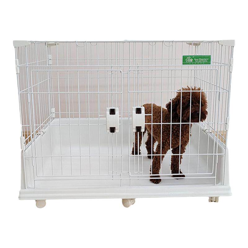 创逸小型犬兔子双开门狗笼子包邮