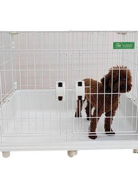 创逸小型犬兔子双开门狗笼子包邮
