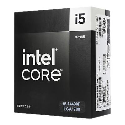 英特尔 i3 12100F 13100F i5 12400F 13400EF 13490F 14490F单CPU