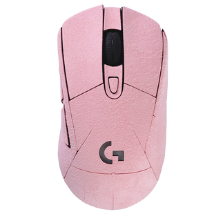 适用罗技 G703G403鼠标贴翻毛皮G603手感贴G604防滑吸汗贴纸保护