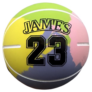 9cm超高弹力迷你小蓝球橡胶空心球弹跳球儿童免充气解压玩具球