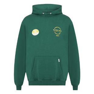 潮物Woo Represent Racing Team Hoodie 标语印花Logo连帽衫卫衣