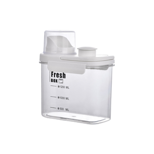 米桶防潮防虫密封盒塑料罐粮食五谷杂粮收纳盒谷类透明瓶子储存盒